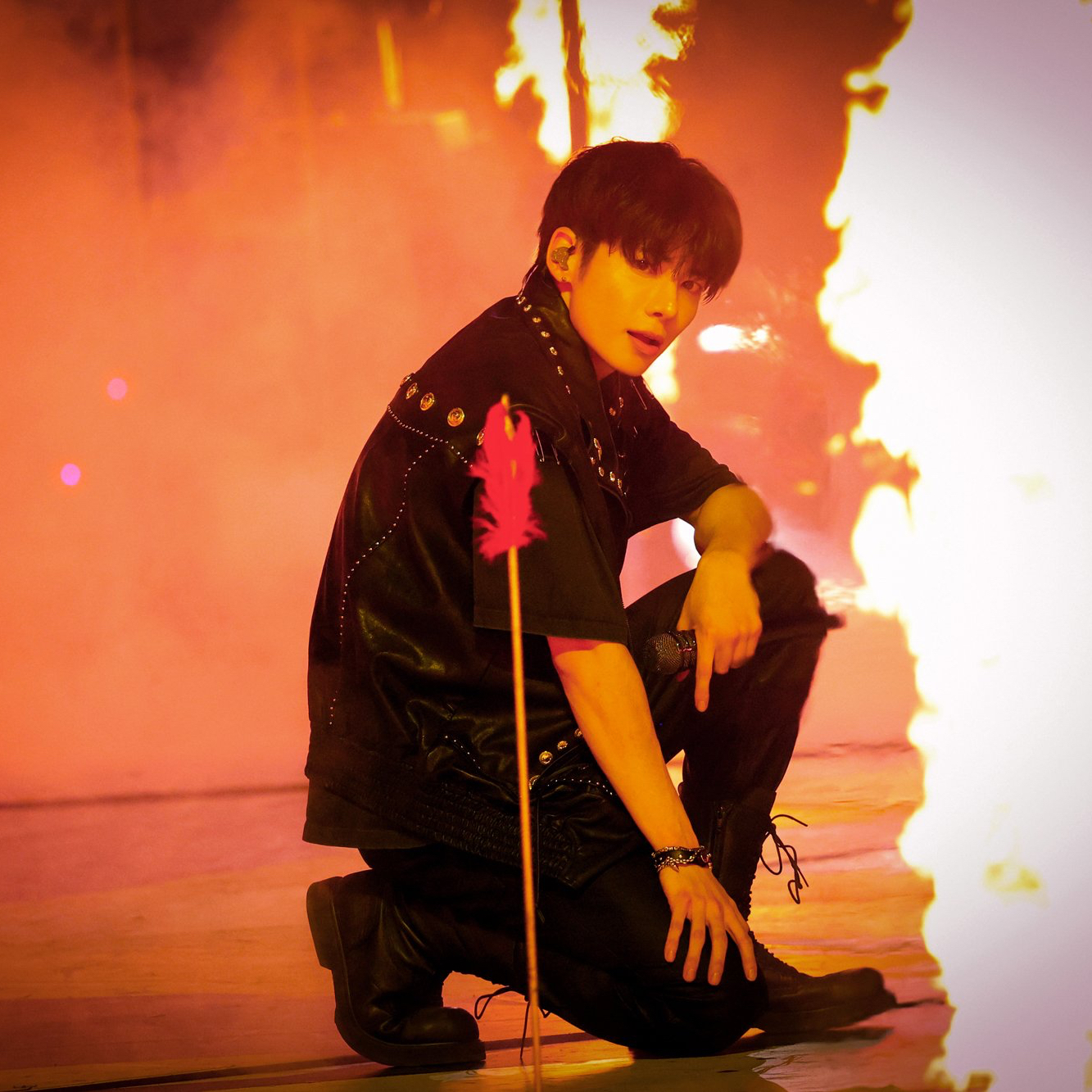 太顯 (TOMORROW X TOGETHER)粉絲拍下的瞬間