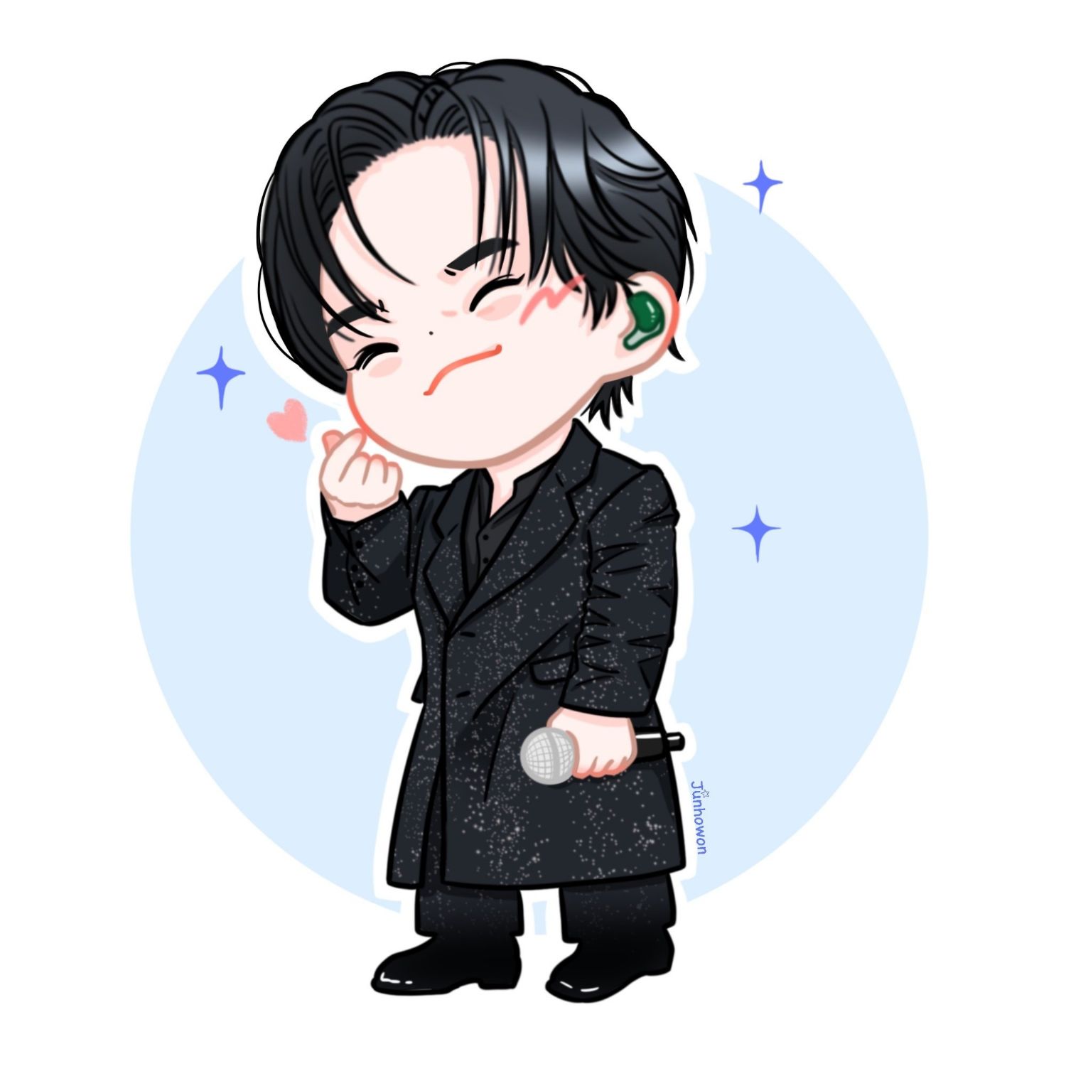 Recent activity shot of Junho (2PM)