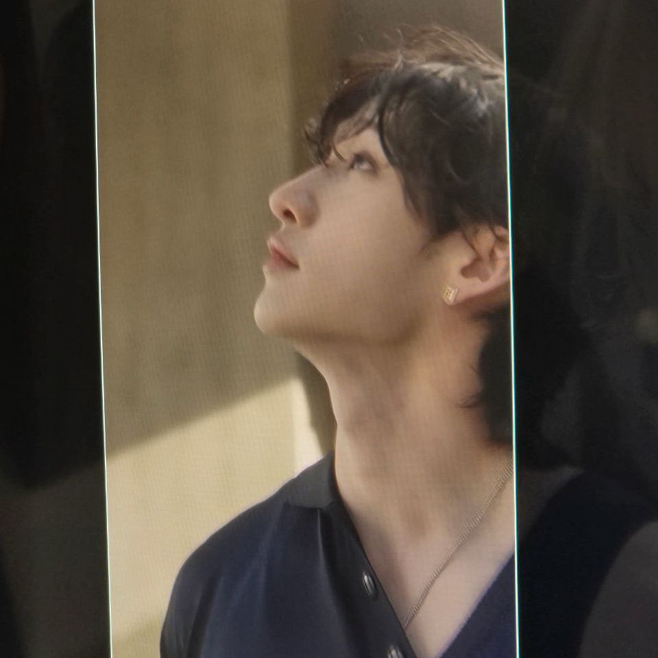 A moment captured by Stray Kids's fan