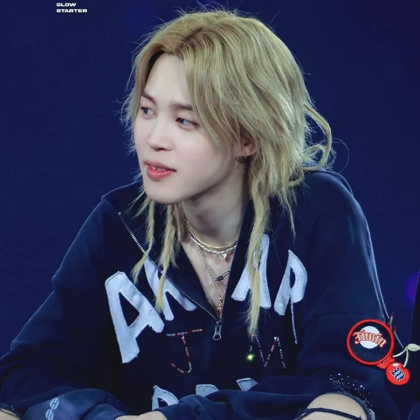 Recent activity shot of Jimin (BTS)