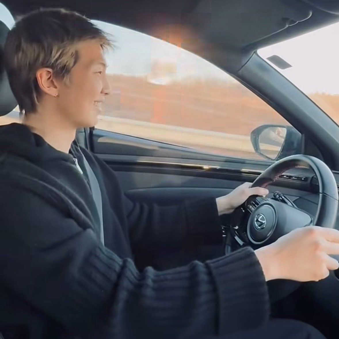 Recent activity shot of RM (BTS)