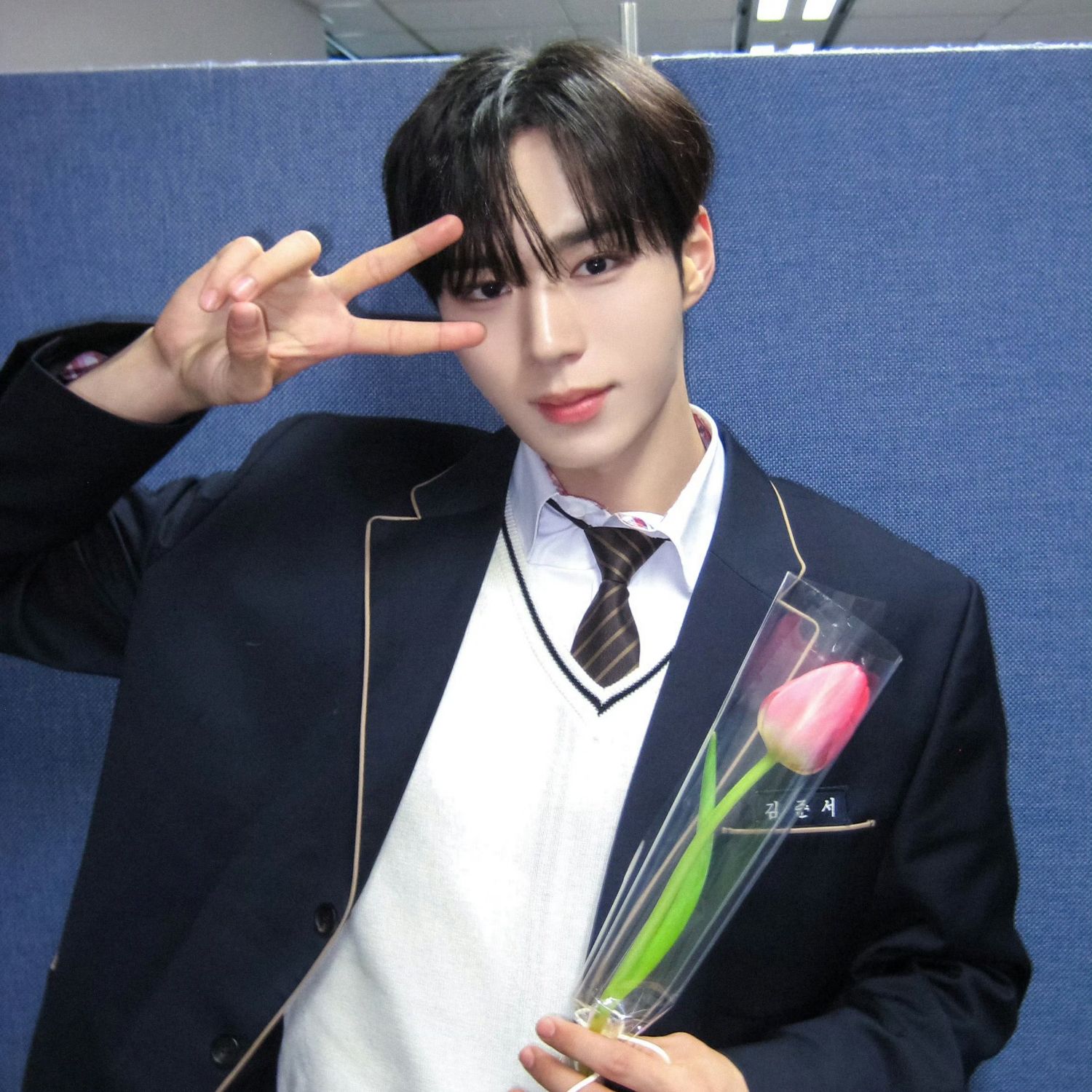 Recent activity shot of Kim Junseo (ALPHA DRIVE ONE)