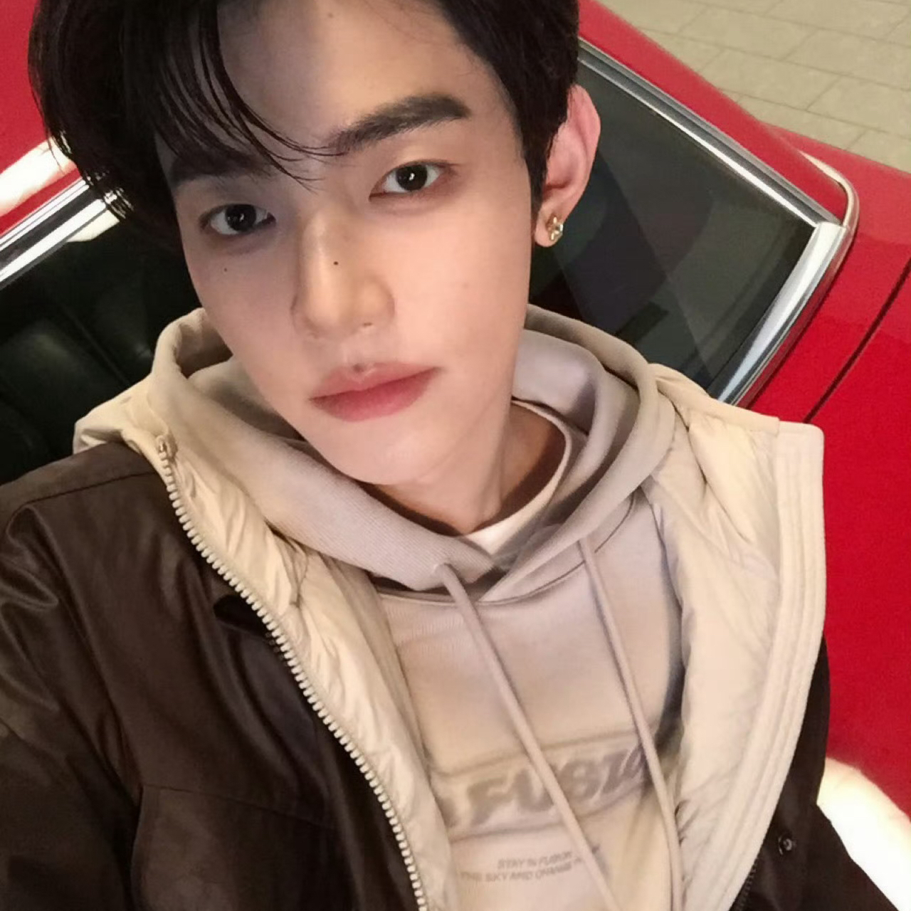 A moment captured by Zhang Hao (ZEROBASEONE)'s fan