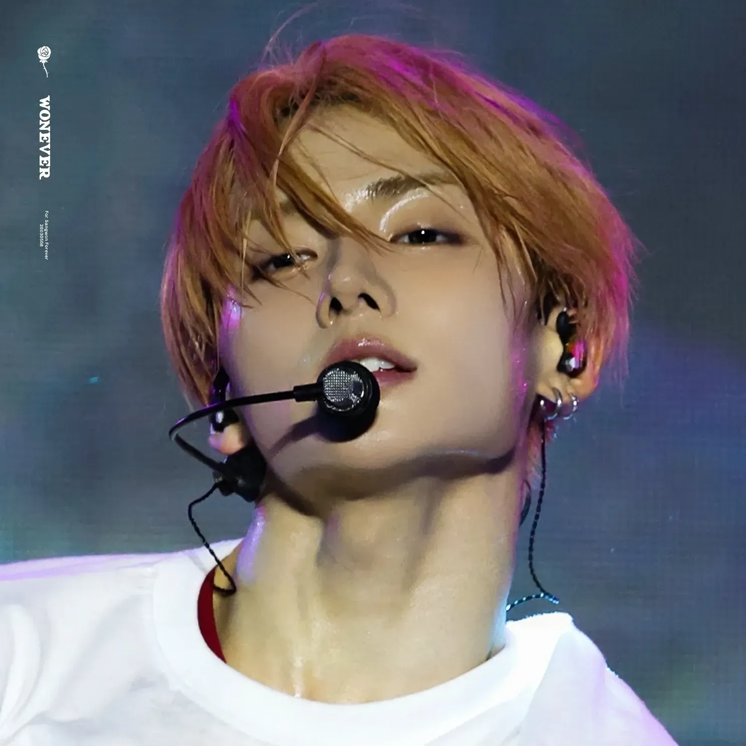 A moment captured by Lee Sangwon (ALPHA DRIVE ONE)'s fan