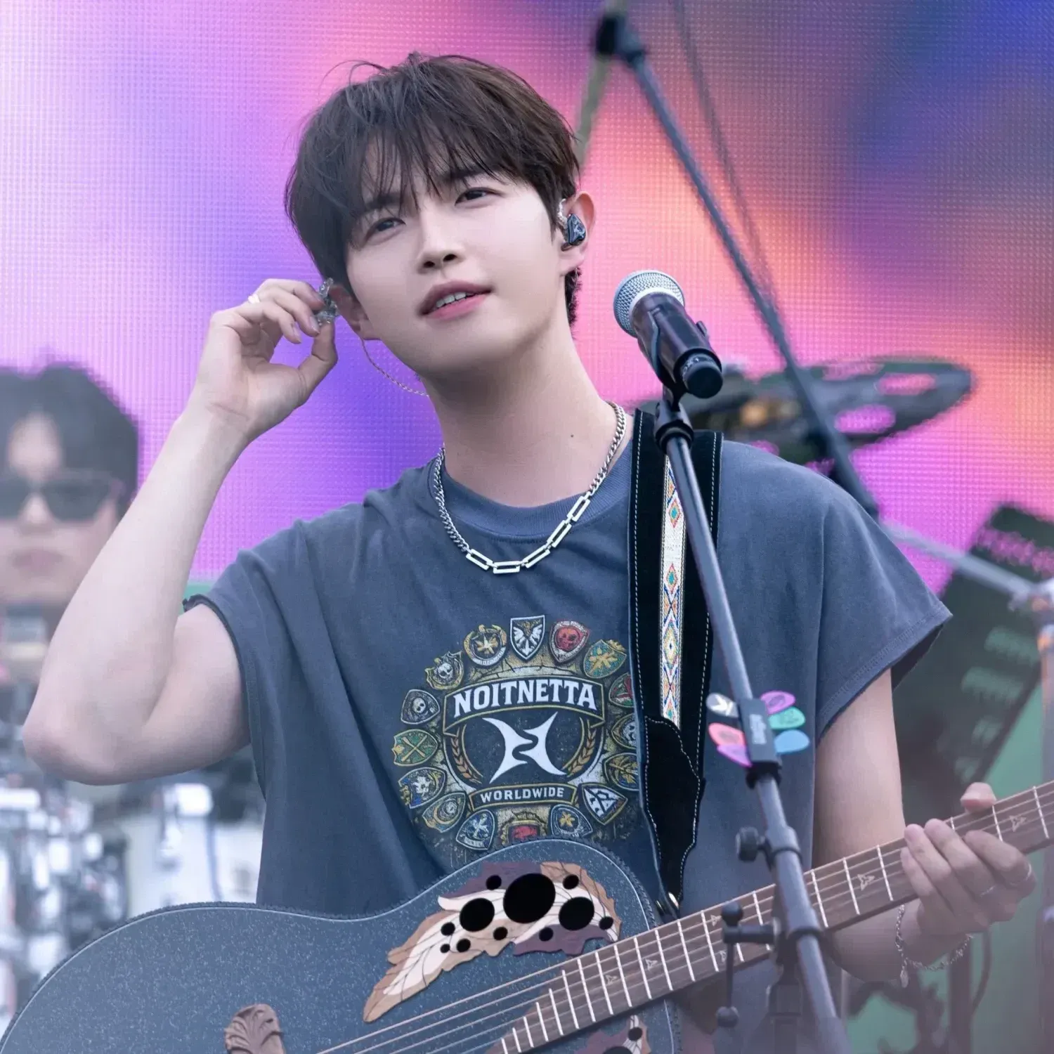A moment captured by Kim Jaehwan's fan