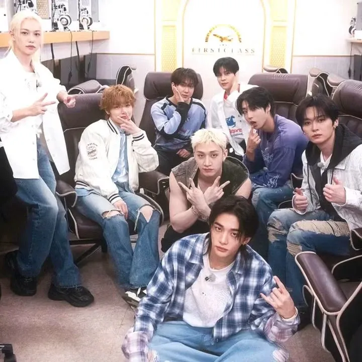 Momen yang diabadikan oleh penggemar Stray Kids