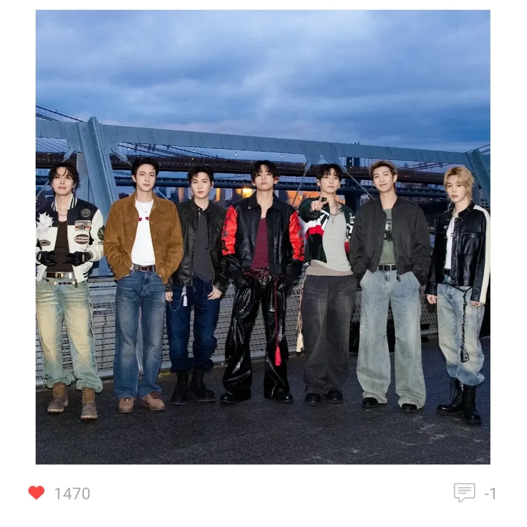 Latest photo of BTS