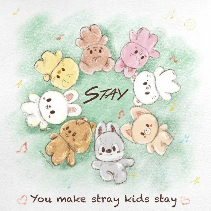 Recent activity shot of Stray Kids
