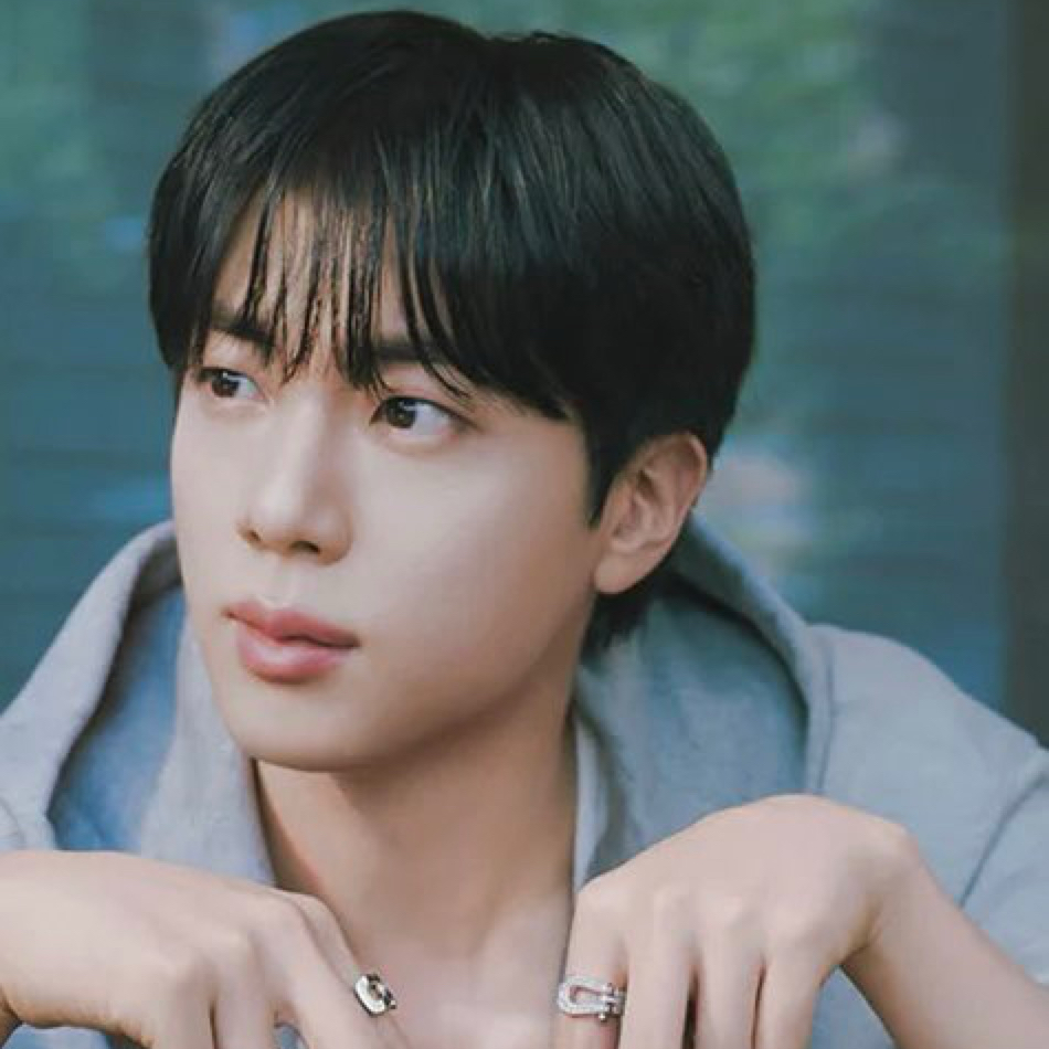 Recent activity shot of Jin (BTS)