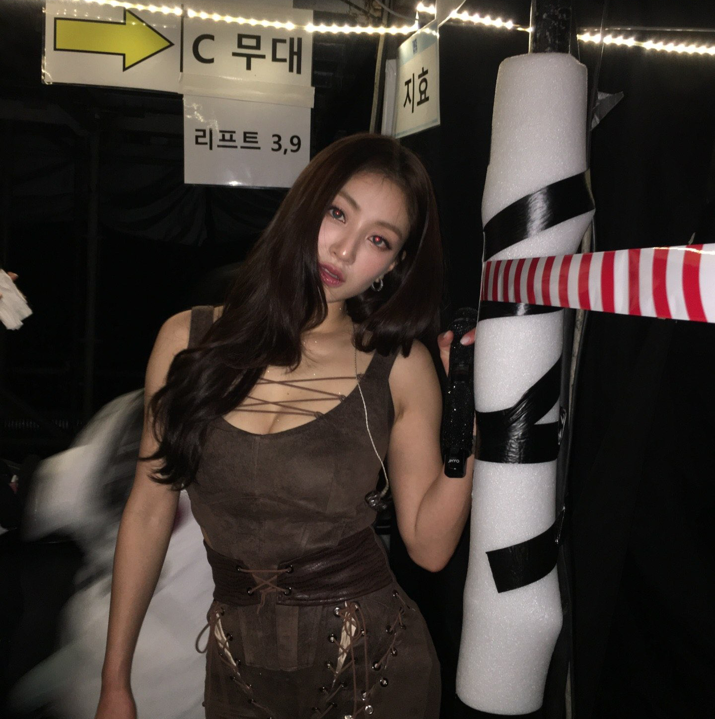 A moment captured by Jihyo (TWICE)'s fan