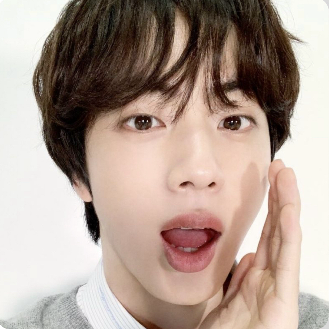 Jin (防弹少年团)粉丝拍下的瞬间