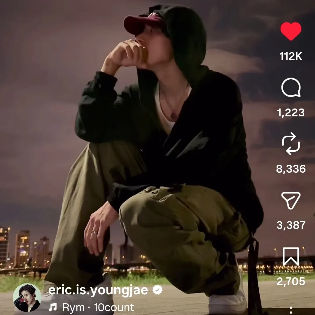 Behind-the-scenes cut of Eric (THE BOYZ)