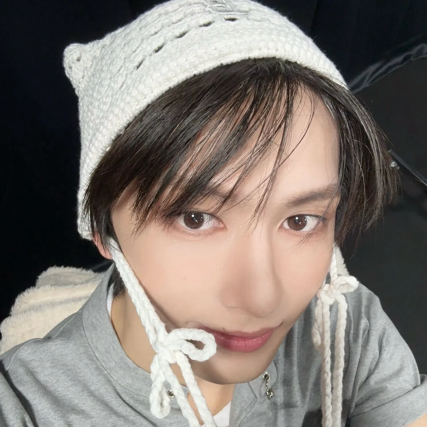 A moment captured by Jun (SEVENTEEN)'s fan