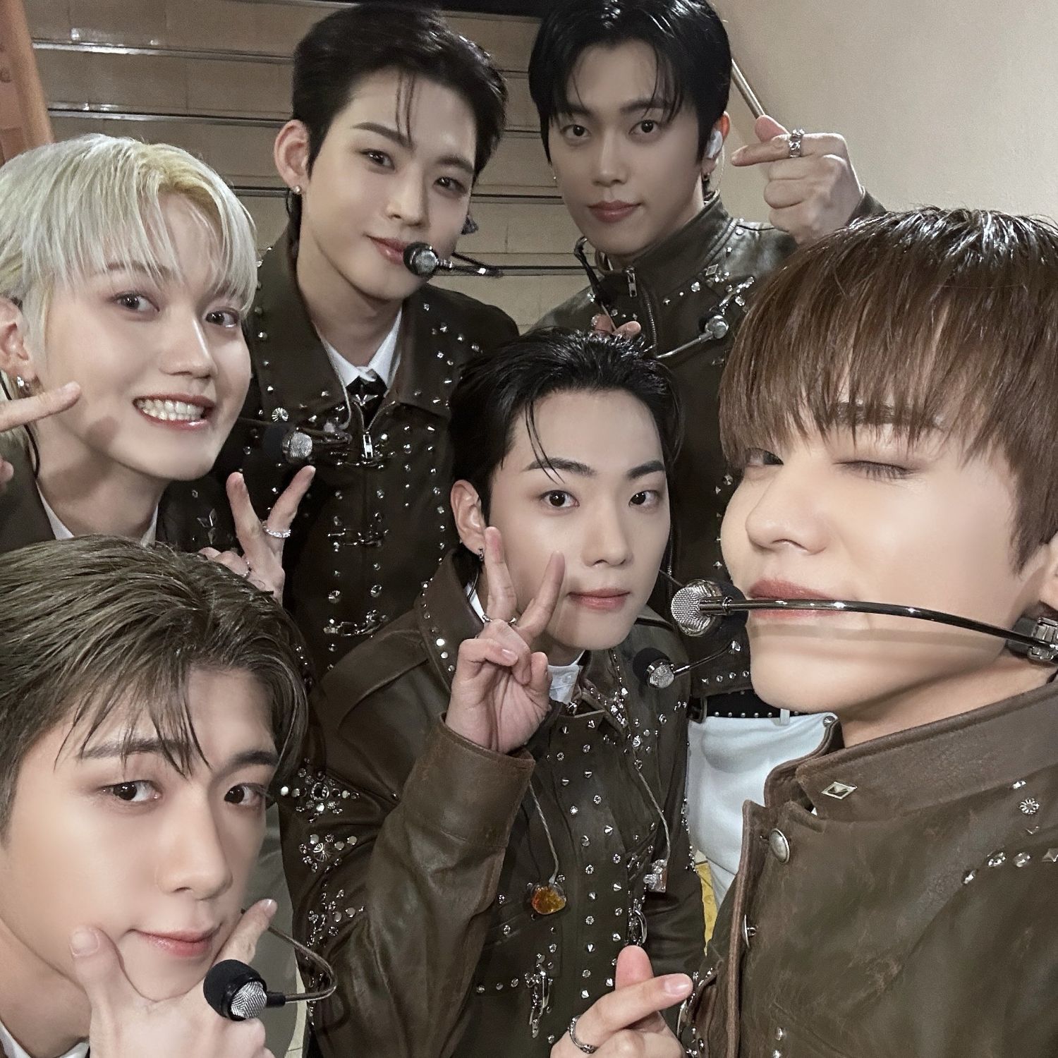 A moment captured by ONF's fan