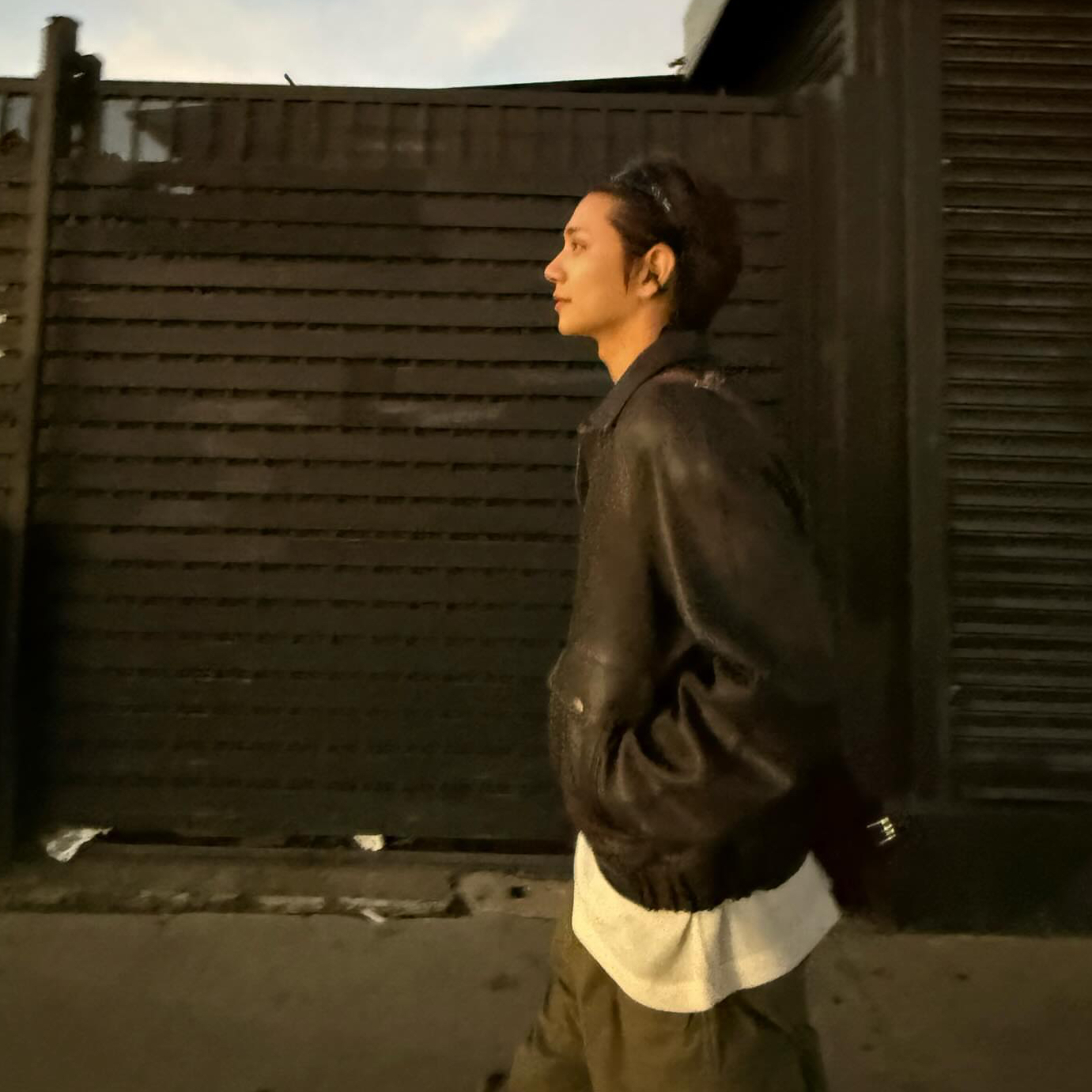 A moment captured by Joshua (SEVENTEEN)'s fan