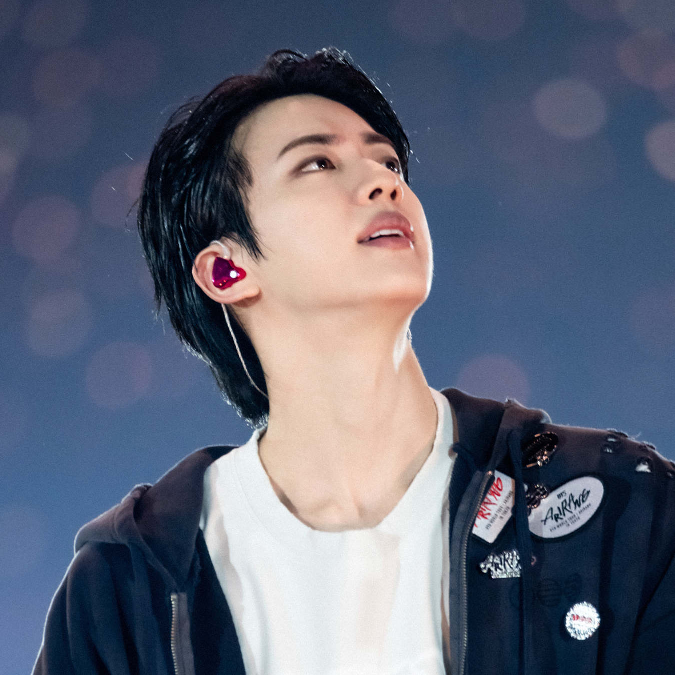 Momen yang diabadikan oleh penggemar Jin (BTS)