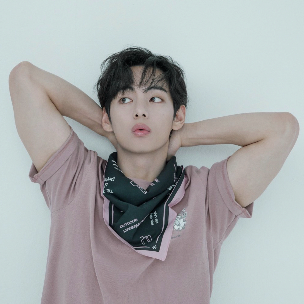 A moment captured by V (BTS)'s fan