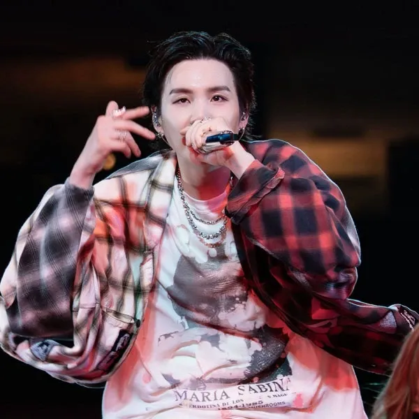 Momen yang diabadikan oleh penggemar SUGA (BTS)