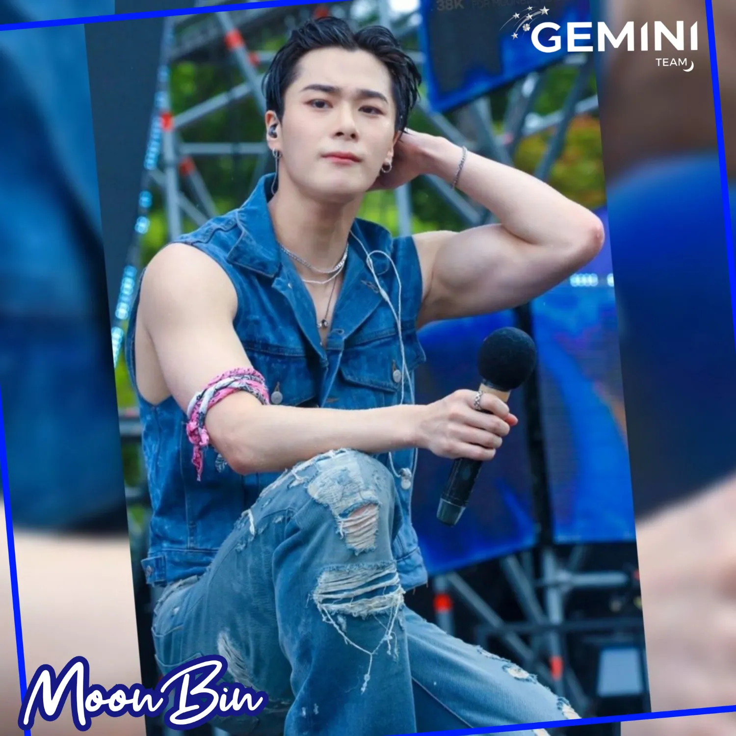 Recent activity shot of Moonbin (ASTRO)