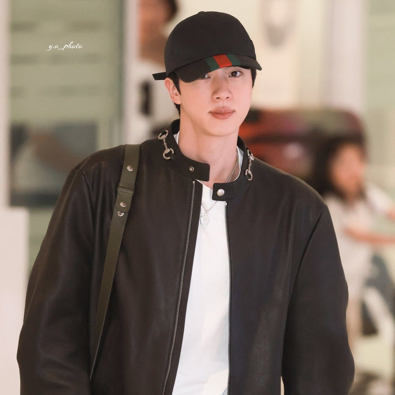 Recent activity shot of Jin (BTS)