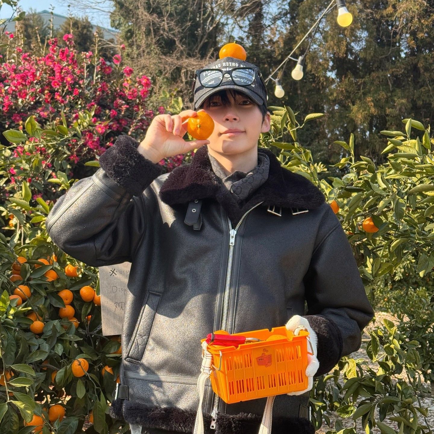 A moment captured by Sung Hanbin (ZEROBASEONE)'s fan