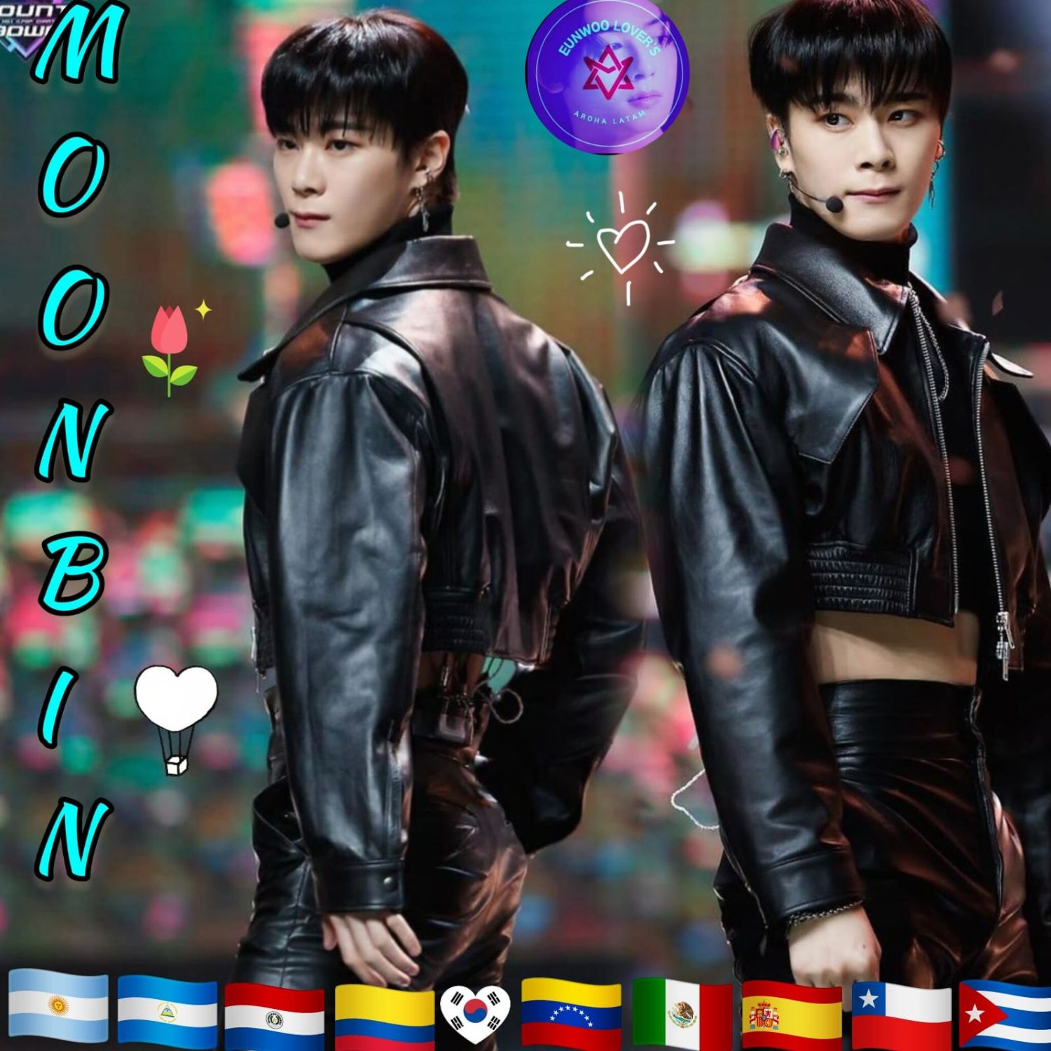 A moment captured by ASTRO's fan