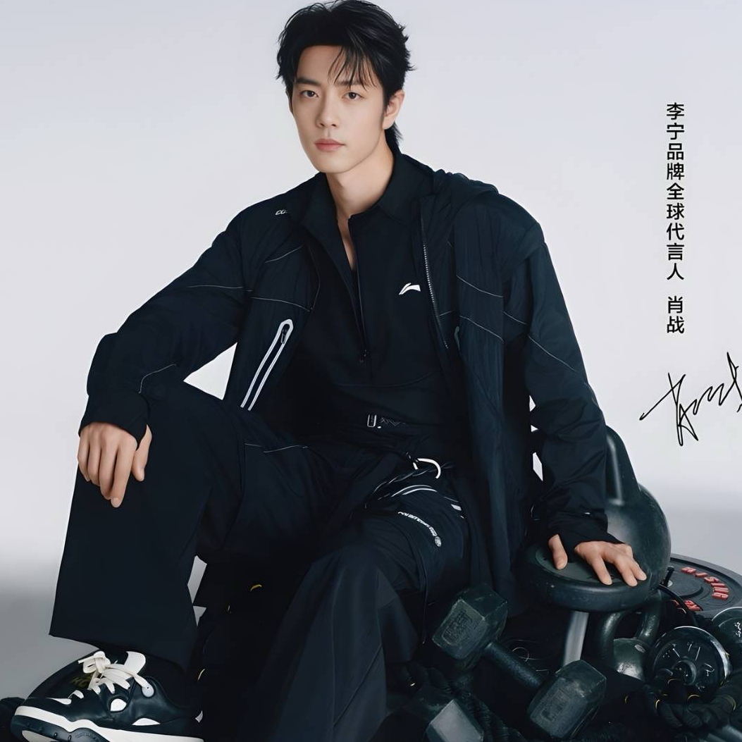 A moment captured by Xiao Zhan's fan