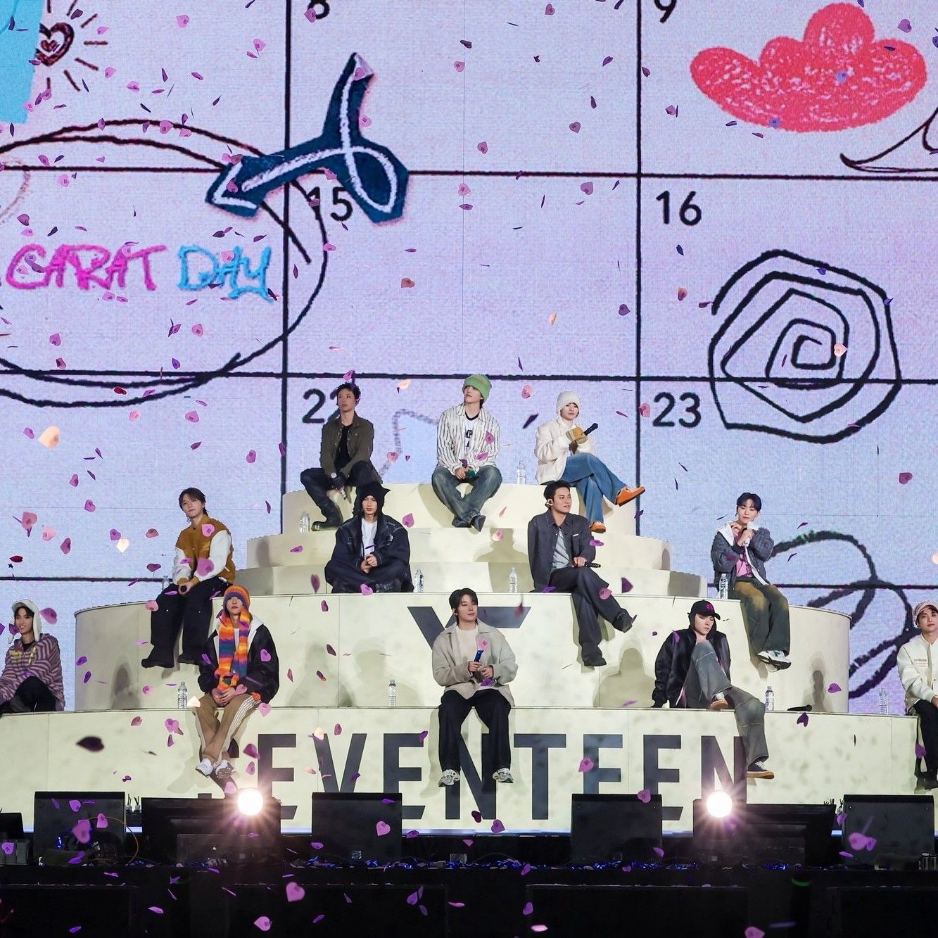 Potret di balik layar SEVENTEEN
