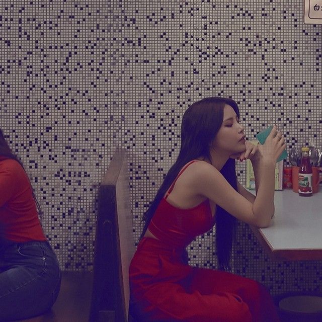 마마무의 비하인드 컷