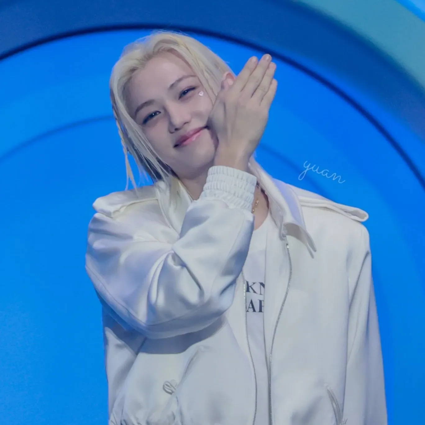 Recent activity shot of Felix (Stray Kids)
