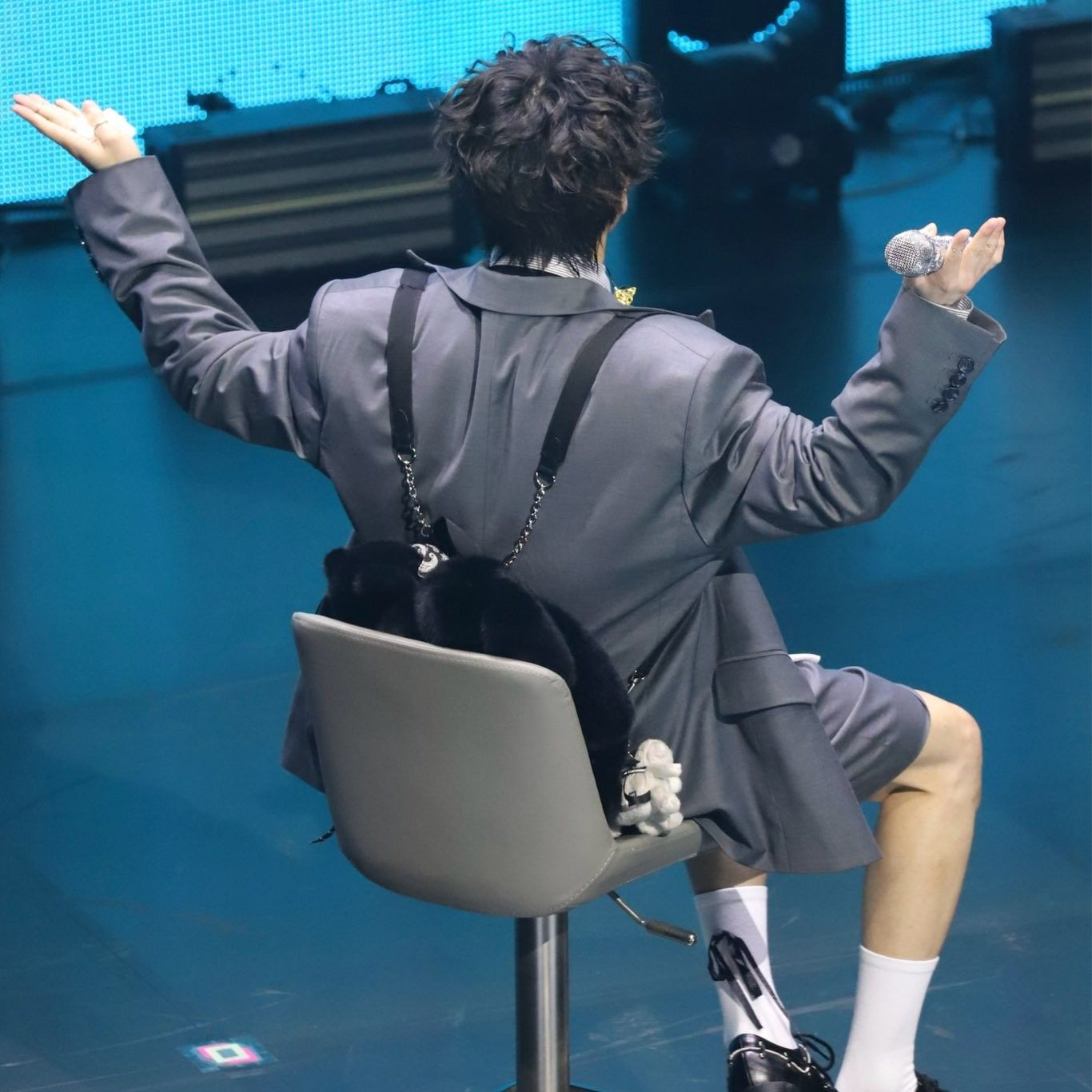 Recent activity shot of Xiumin (EXO)