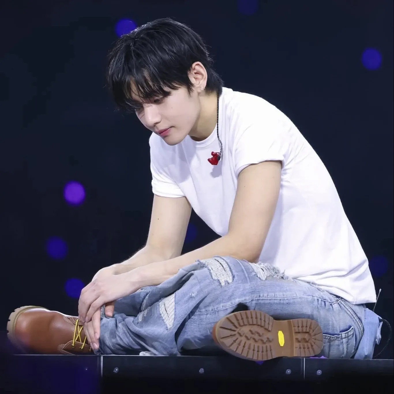 Momen yang diabadikan oleh penggemar V (BTS)