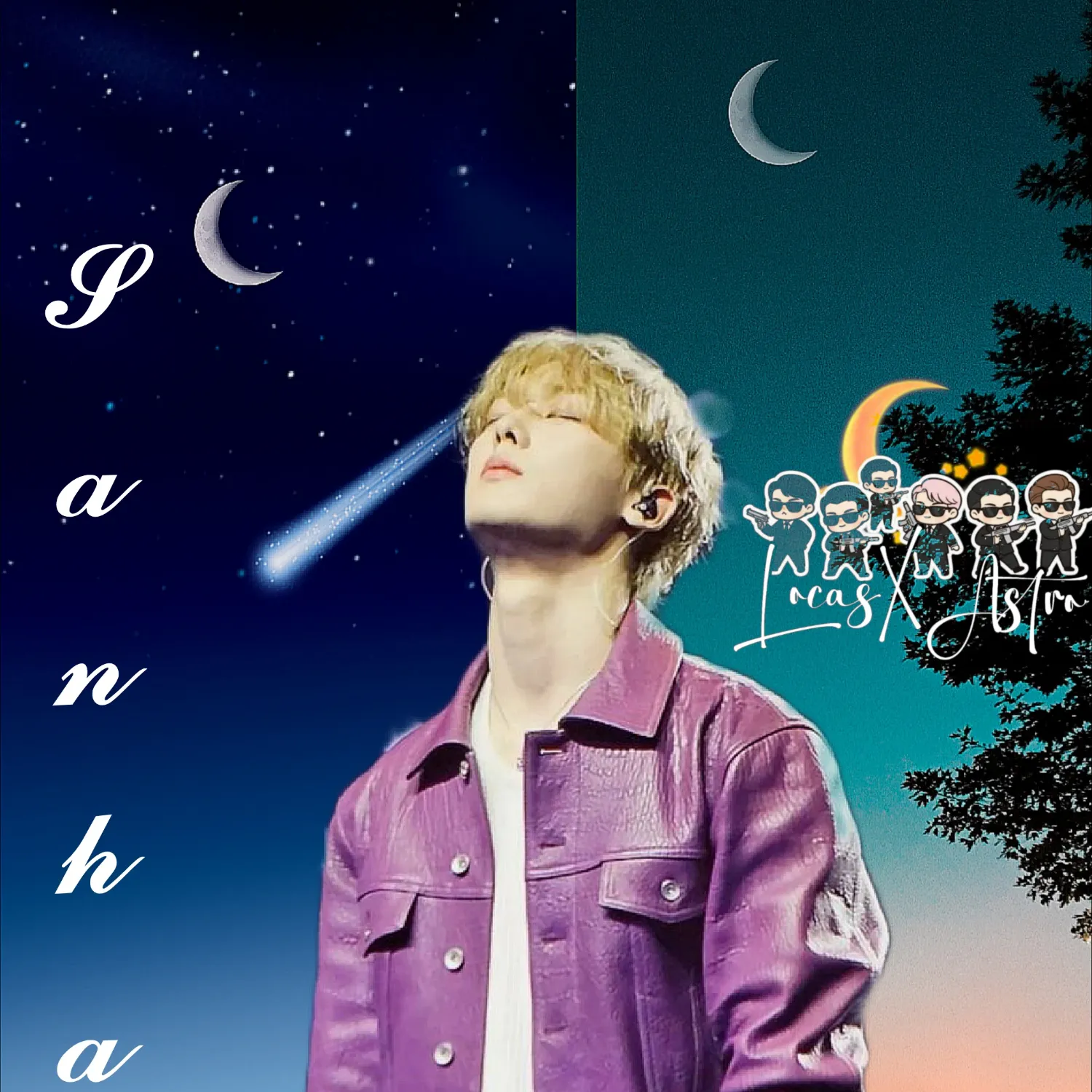 Recent activity shot of Sanha (ASTRO)