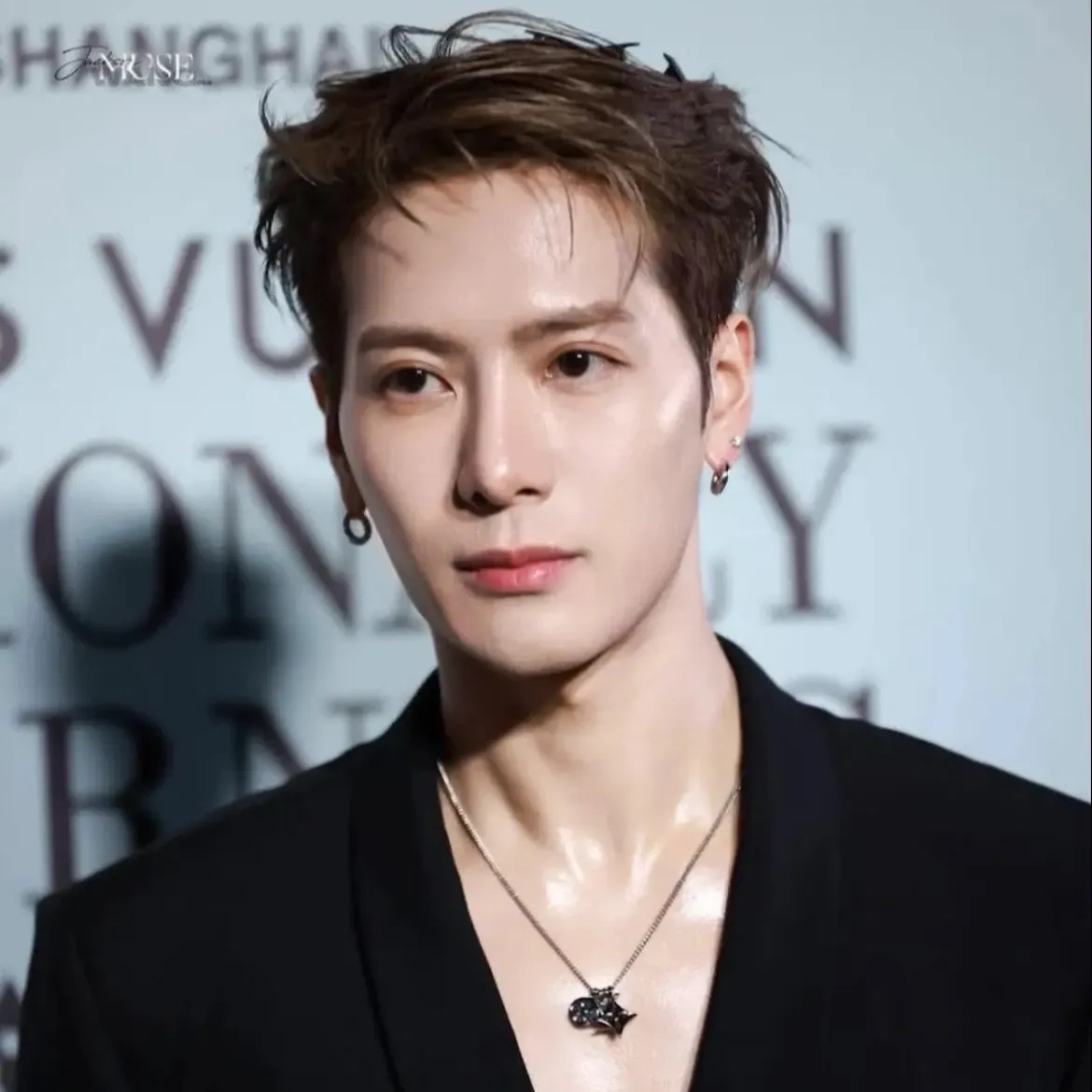 A moment captured by Jackson (GOT7)'s fan