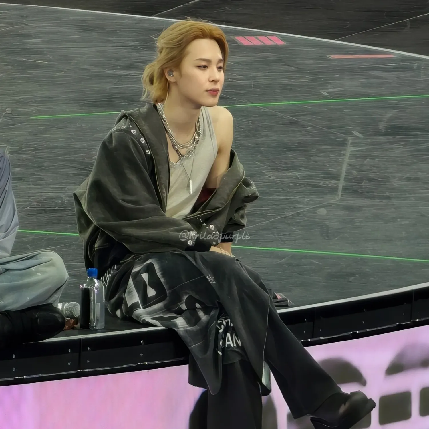 Recent activity shot of Jimin (BTS)
