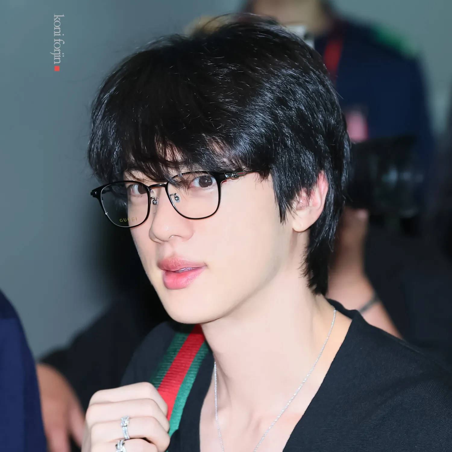 Momen yang diabadikan oleh penggemar Jin (BTS)