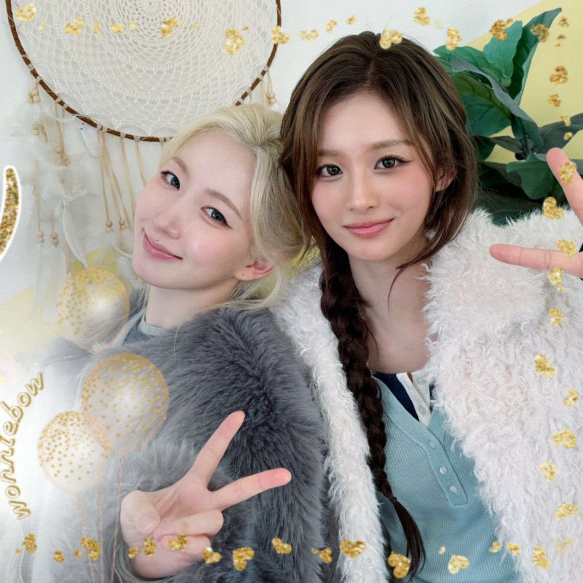 A moment captured by Haewon (NMIXX)'s fan