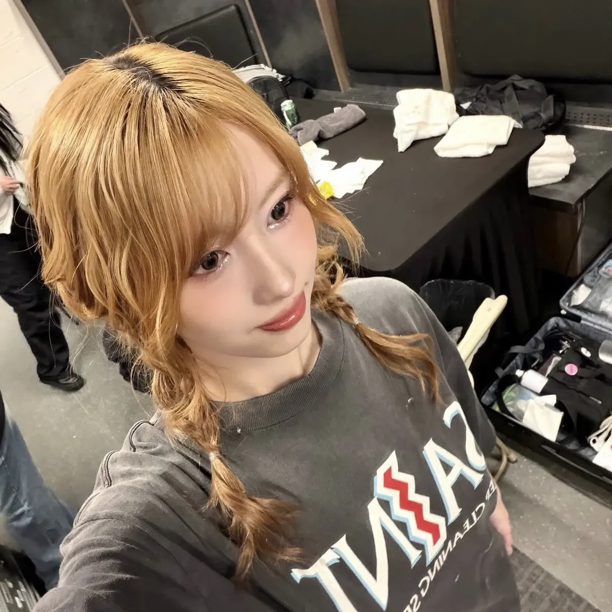 Momo (TWICE)粉絲拍下的瞬間