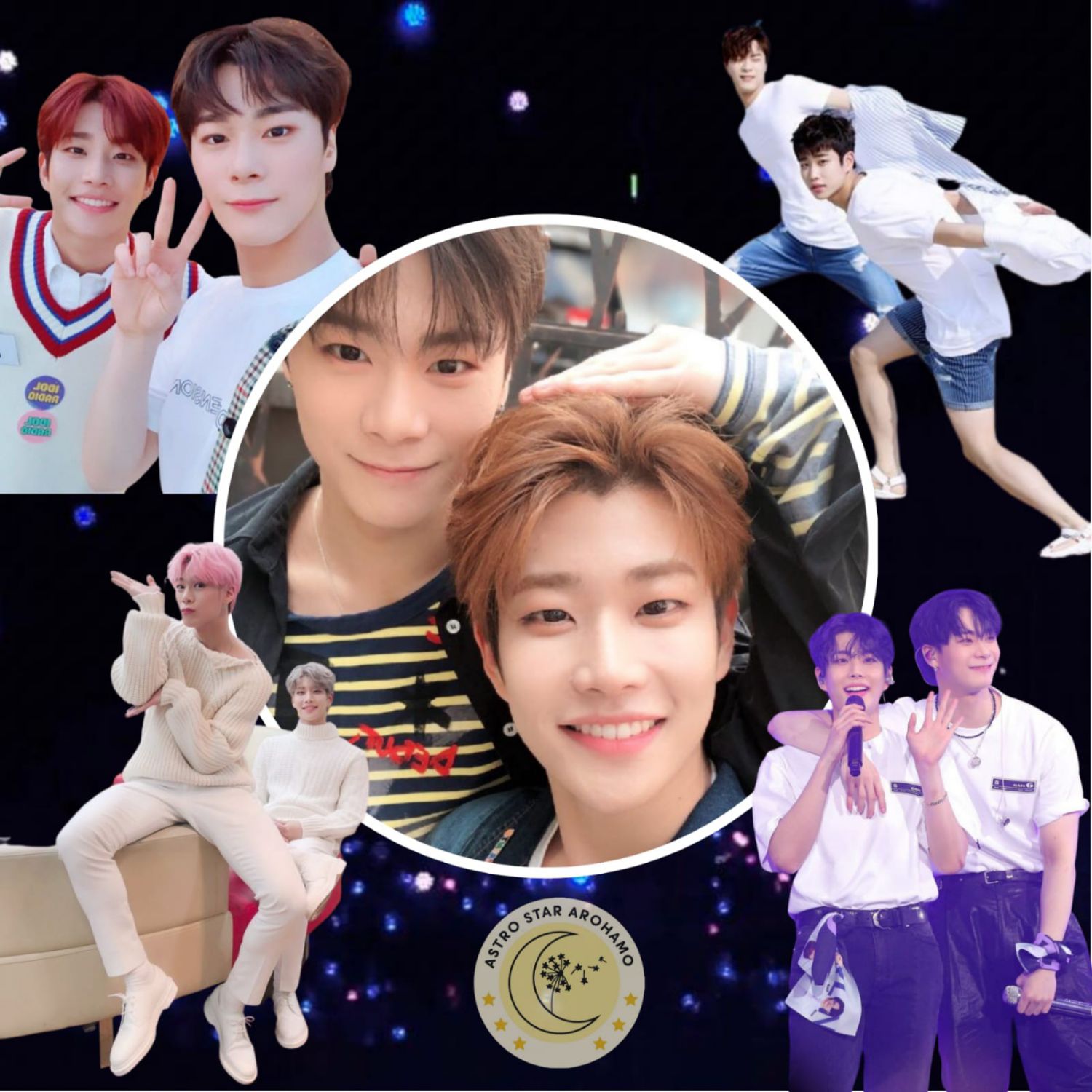 A moment captured by MJ (ASTRO)'s fan