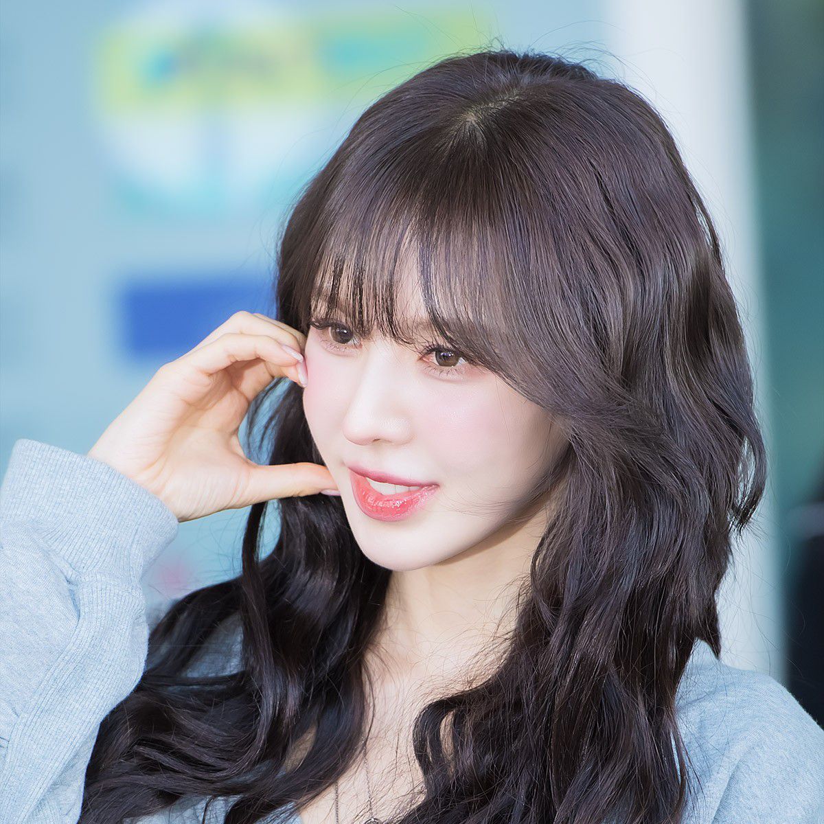 A moment captured by Wendy (Red Velvet)'s fan