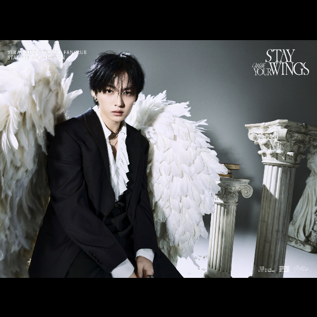 A moment captured by Stray Kids's fan