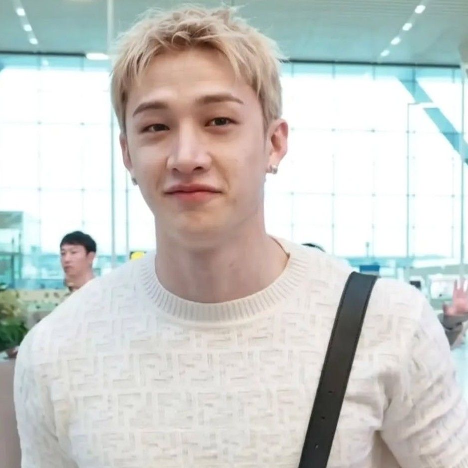 Recent activity shot of Bang Chan (Stray Kids)