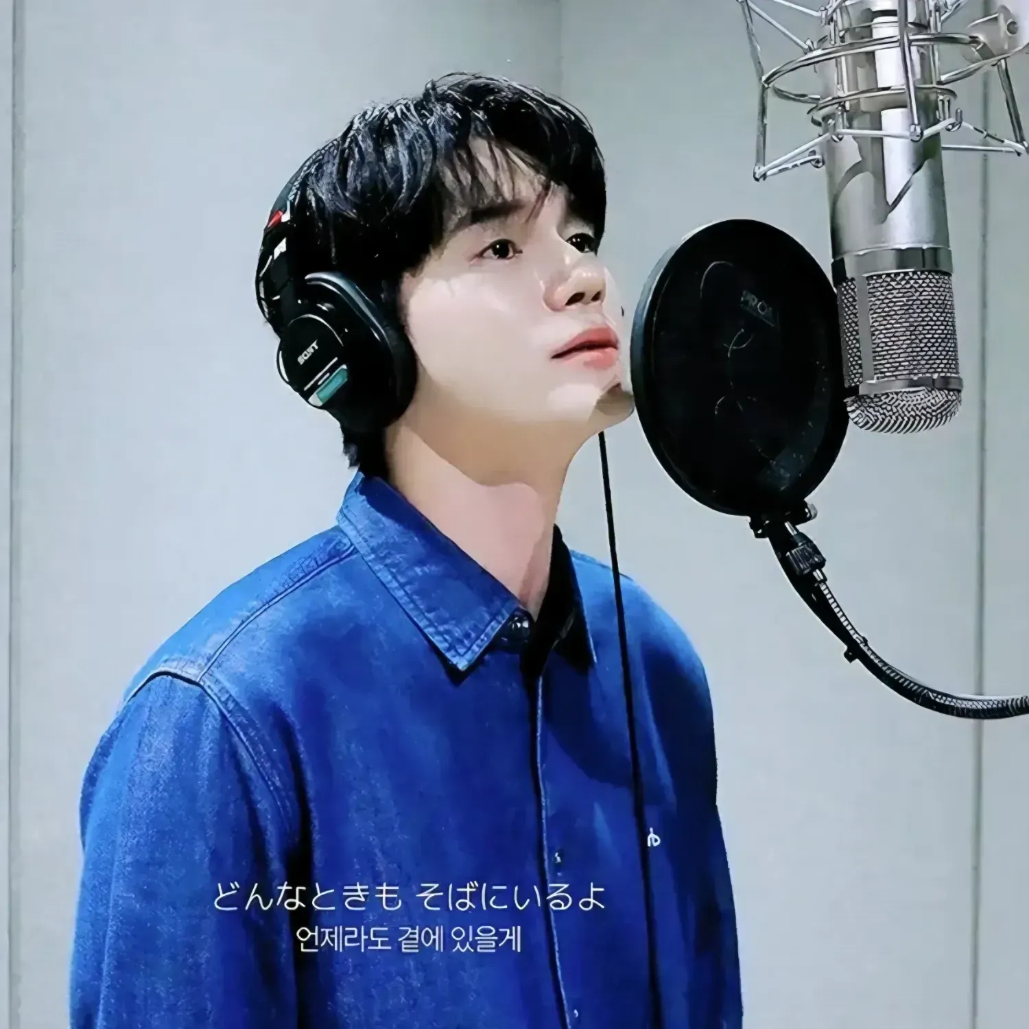 옹성우의 비하인드 컷