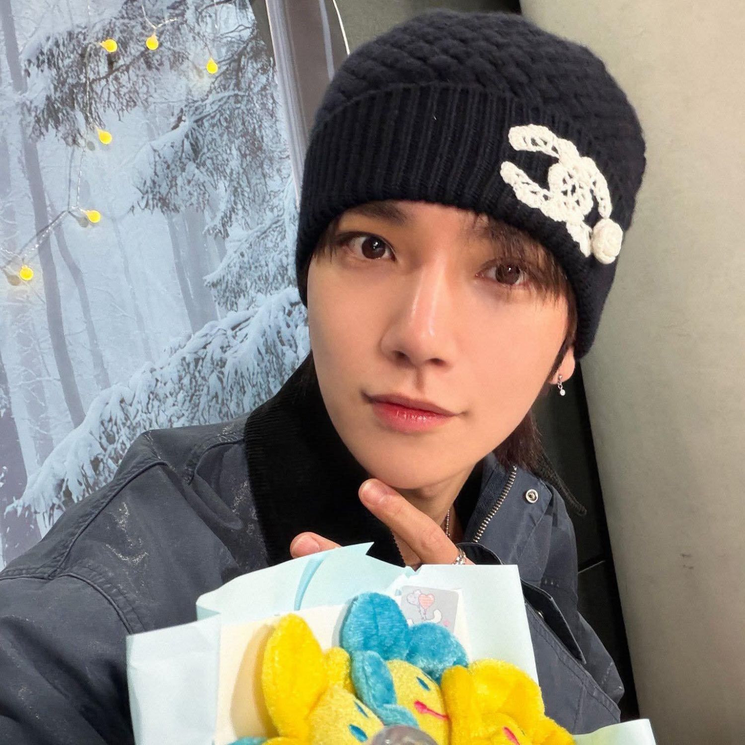 A moment captured by Joshua (SEVENTEEN)'s fan