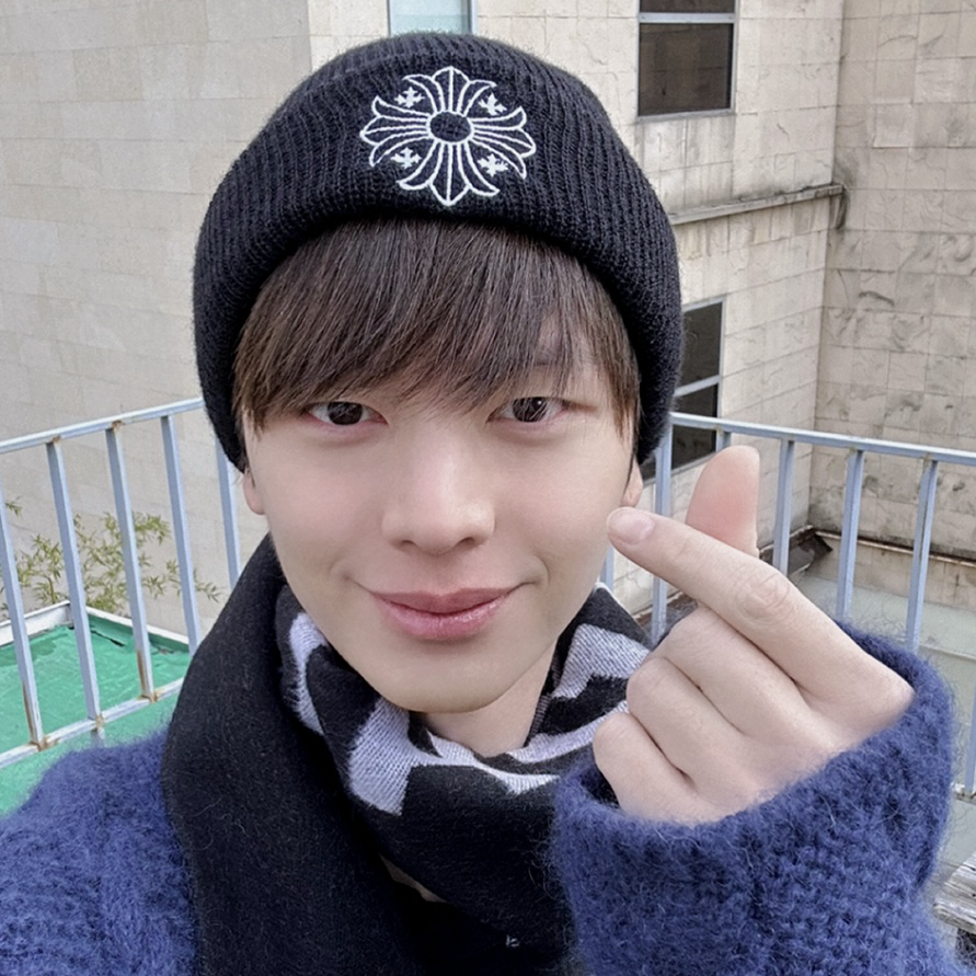 Recent activity shot of Yook Sungjae (BTOB)