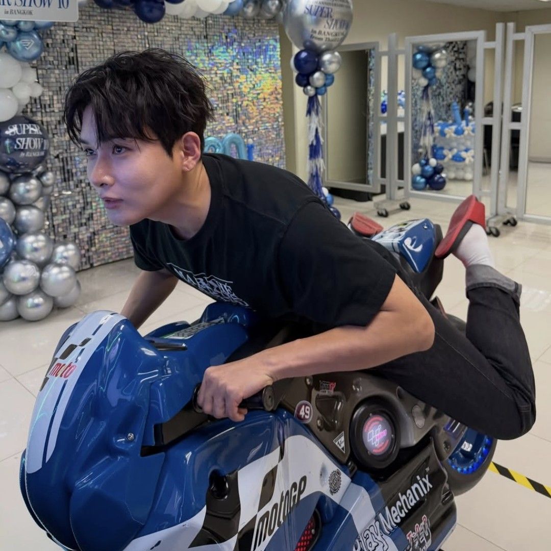 Momen yang diabadikan oleh penggemar Super Junior