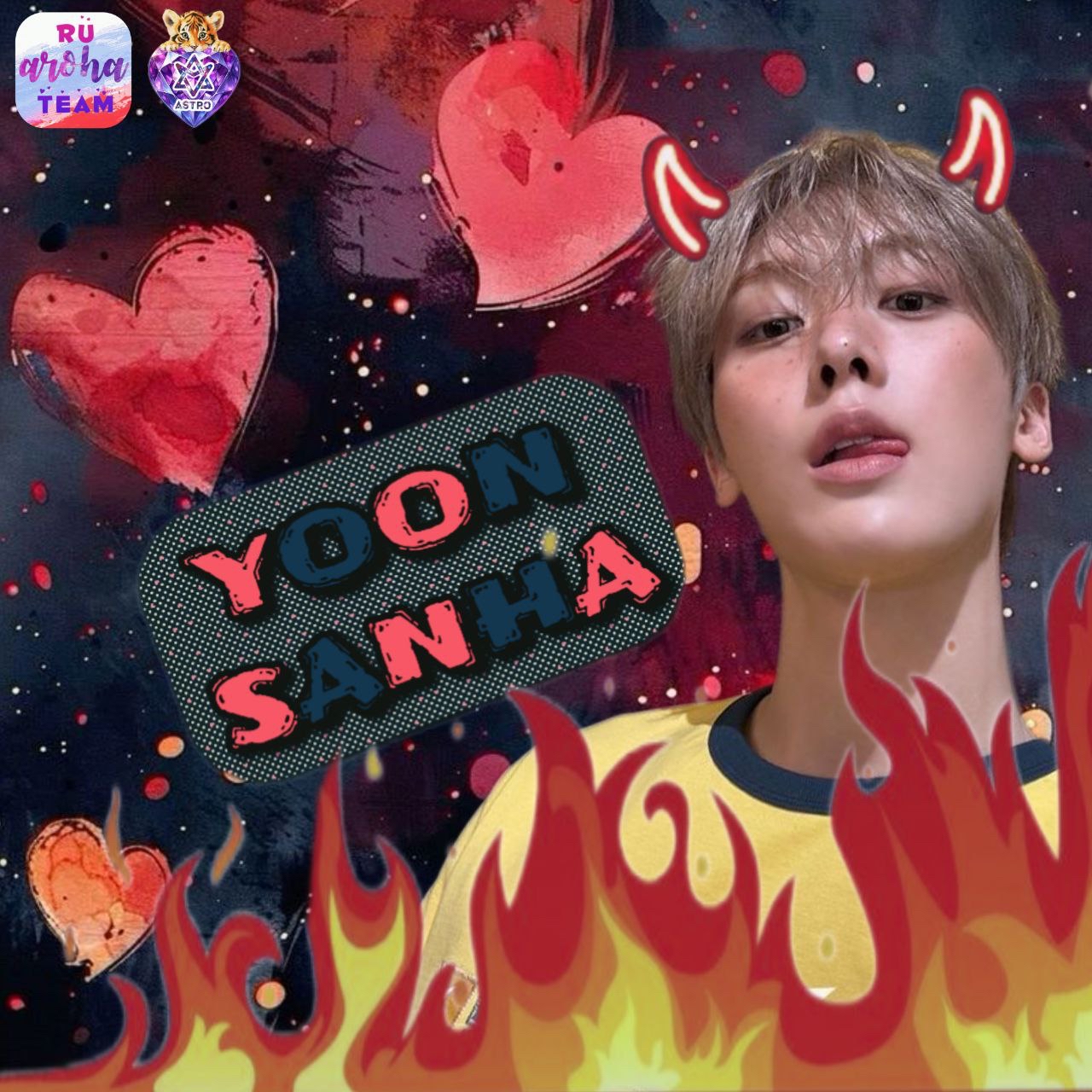 Recent activity shot of Sanha (ASTRO)