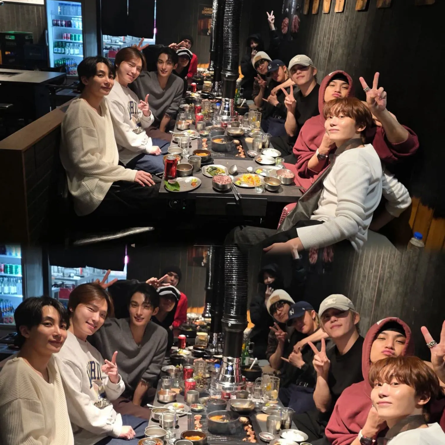 세븐틴의 비하인드 컷