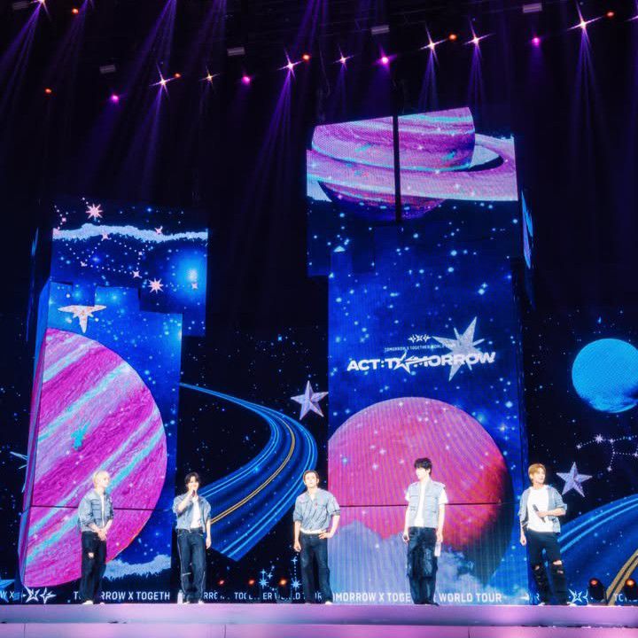 투모로우바이투게더 팬이 찍은 순간