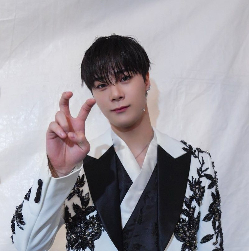 Recent activity shot of Moonbin (ASTRO)